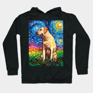 Yellow Labrador Night 2 Hoodie